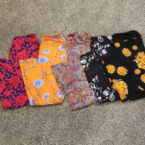 Lularoe Tall and Curvy Legging Lot (Used)